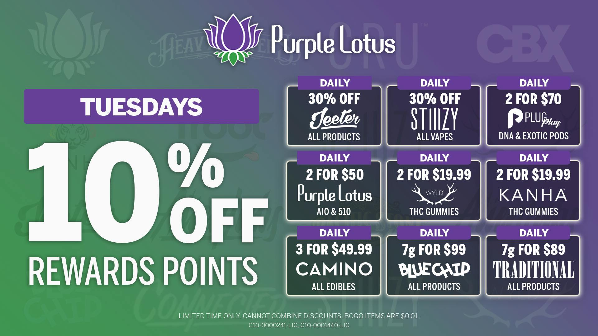 Purple Lotus Patient Center - San Jose Up to 30% Off Daily Deals