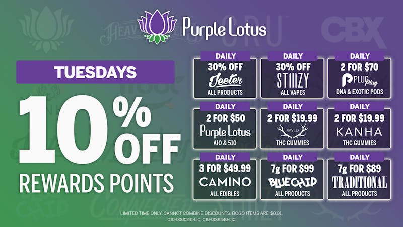 Purple Lotus Patient Center - San Jose Up to 30% Off Daily Deals