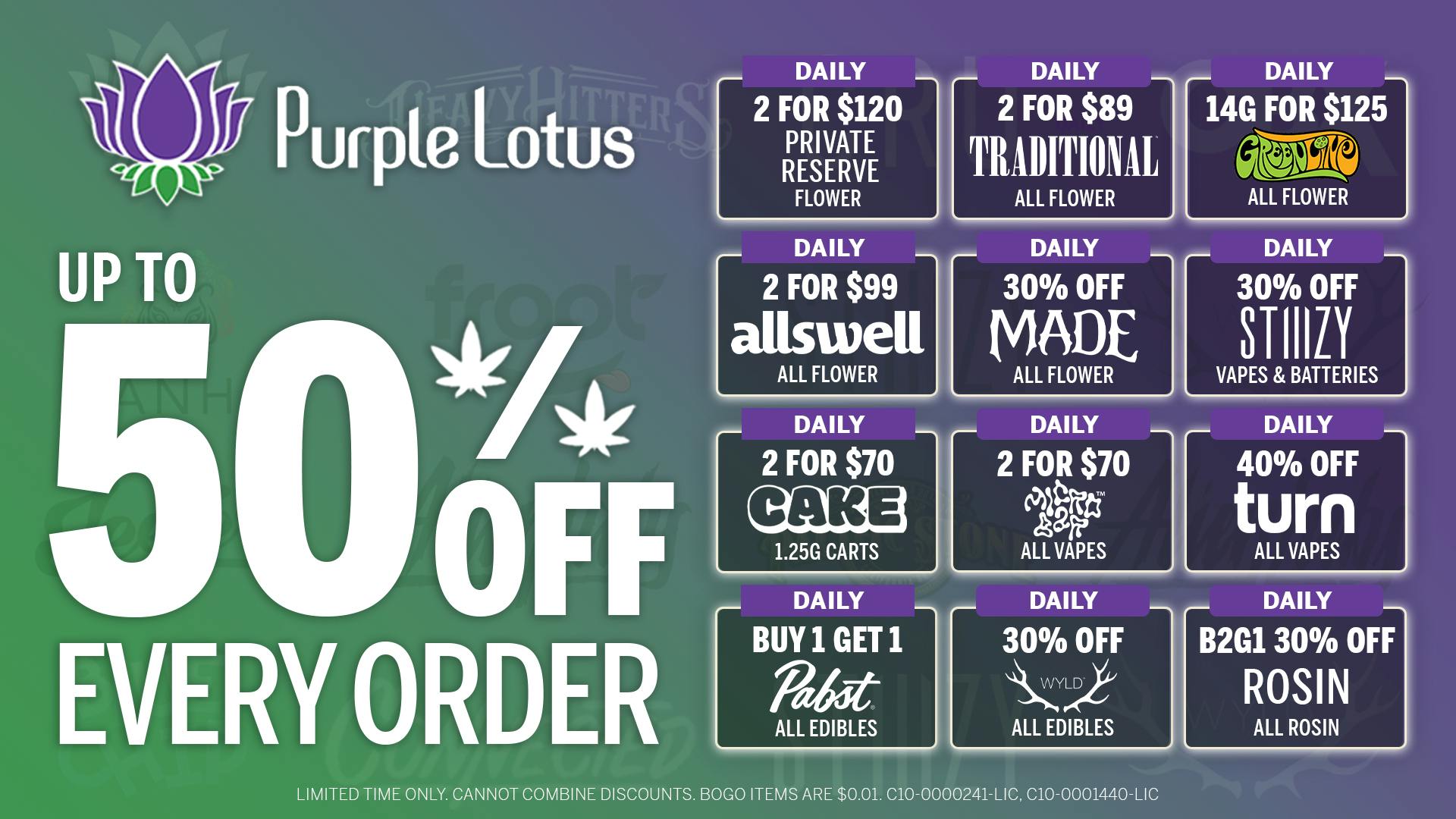 Purple Lotus Patient Center - Santa Clara Up To 50% Off Every Day!
