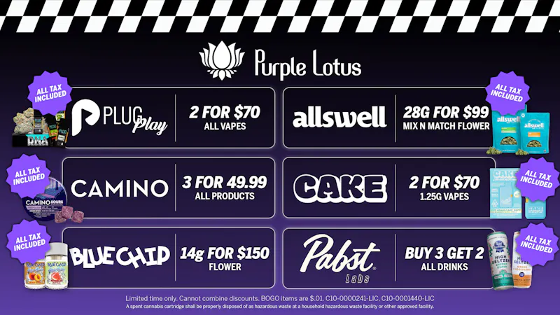 Purple Lotus Patient Center - Santa Clara Daily Bundle Deals