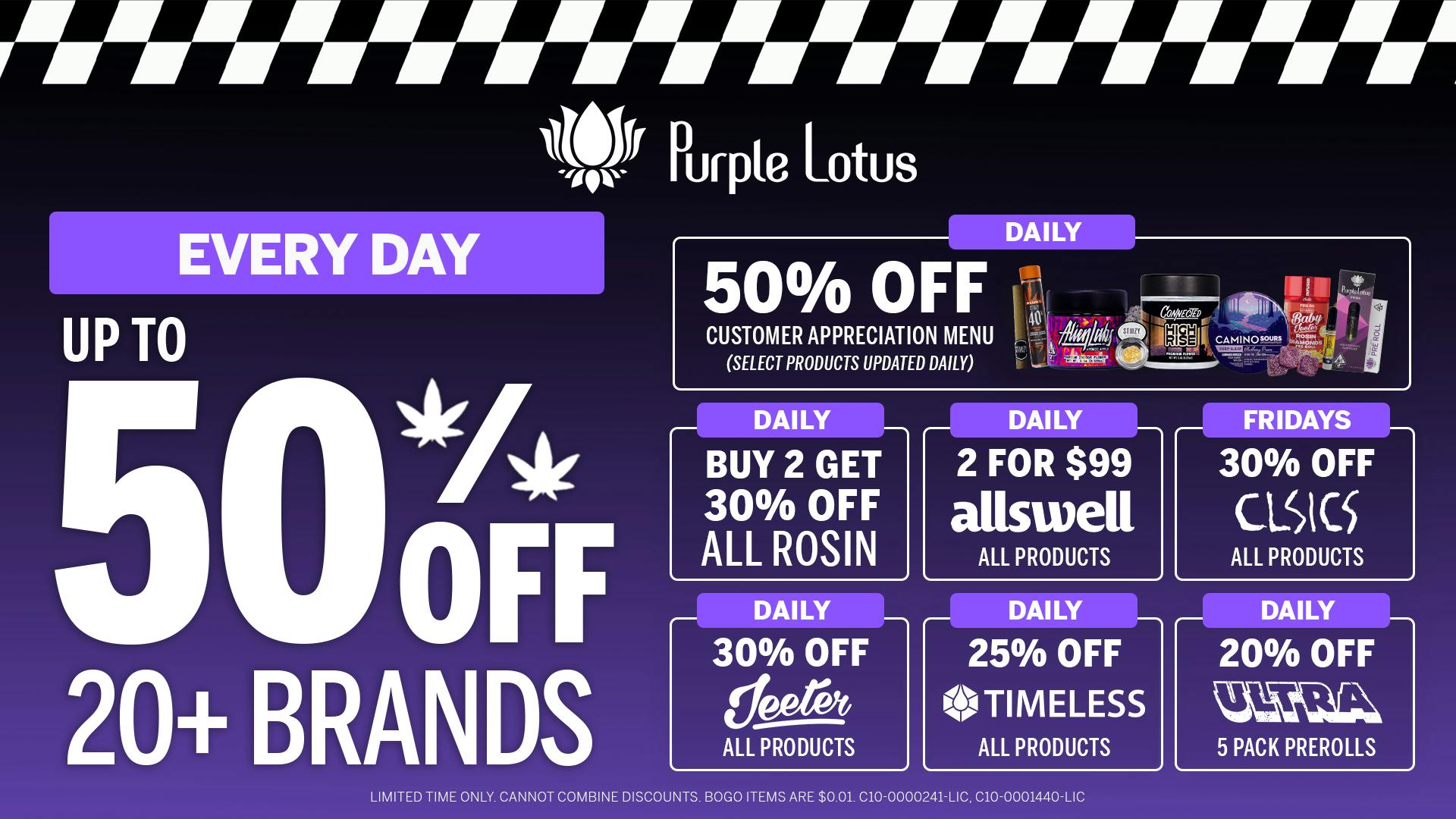 Purple Lotus Patient Center - Fremont / Milpitas / Union City Up To 50% Off Every Day!