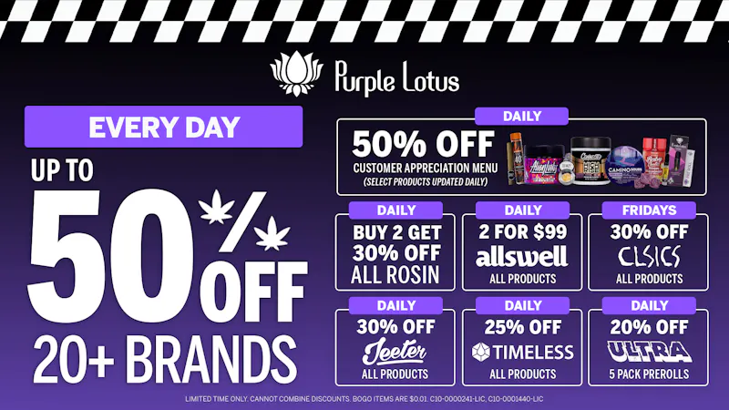 Purple Lotus - Downtown San Jose Up To 50% Off Every Day!