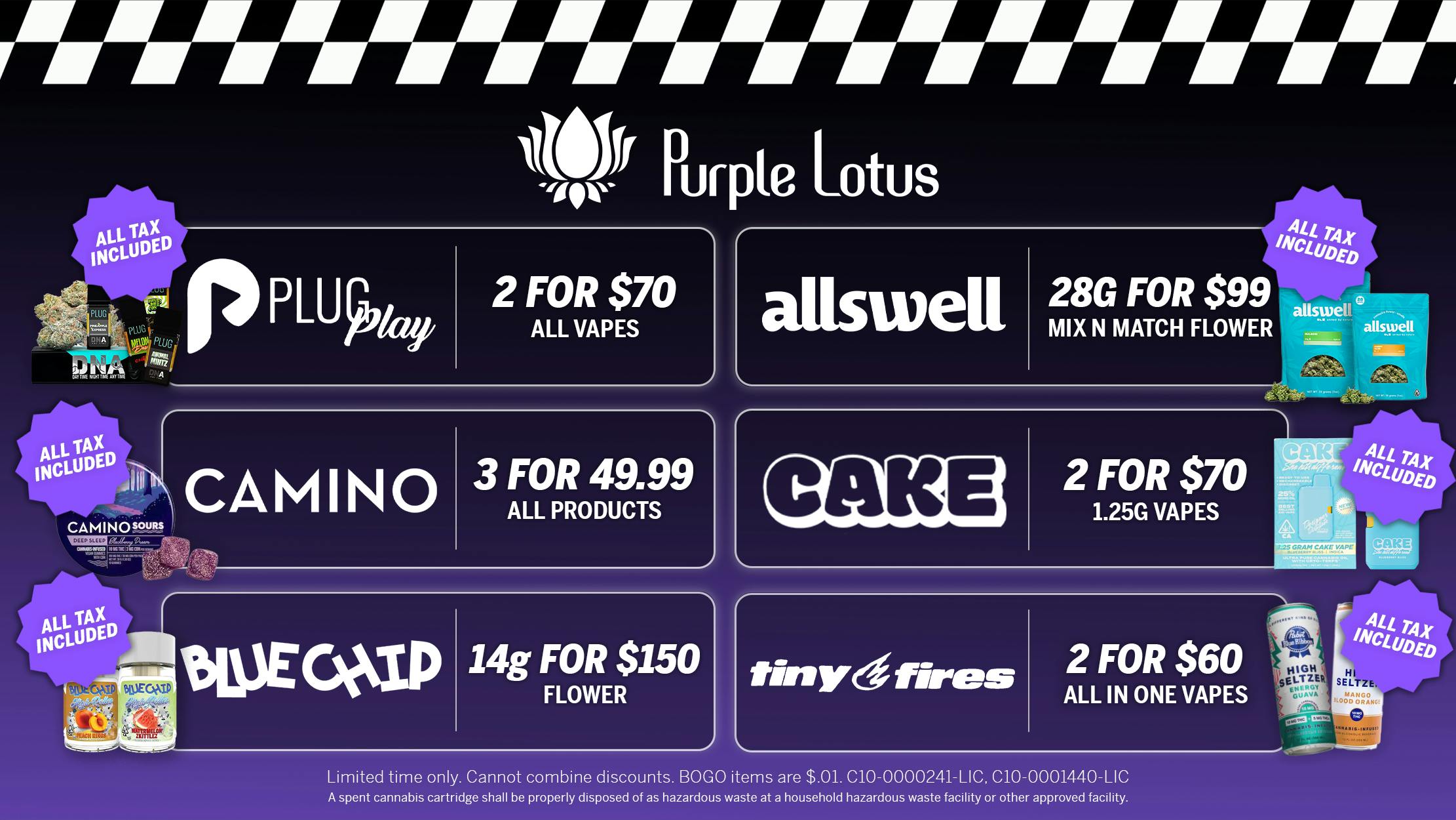 Purple Lotus Patient Center - Santa Clara Daily Bundle Deals