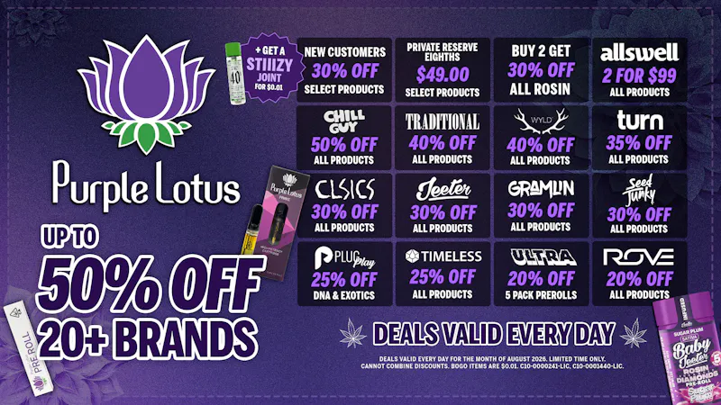 Purple Lotus - Downtown San Jose Up To 50% Off Every Day!