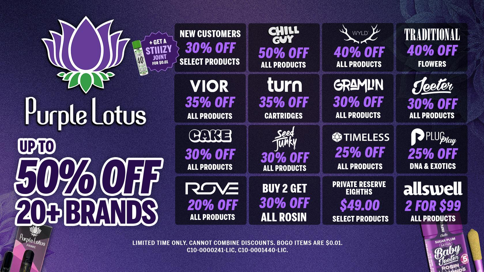 Purple Lotus Patient Center - San Jose Up To 50% Off Every Day!