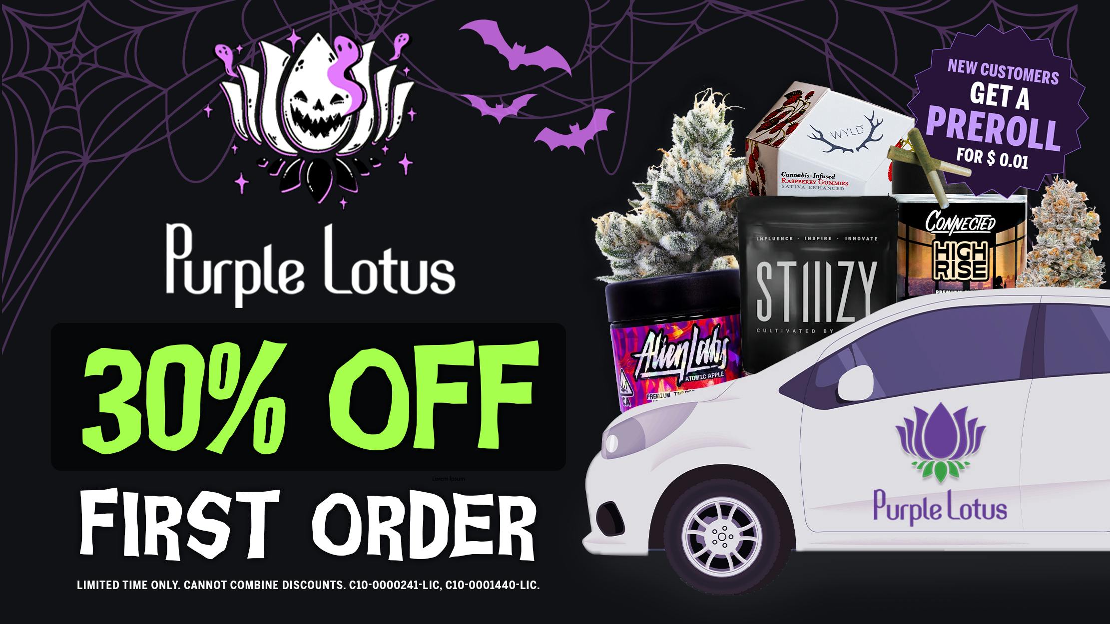 Purple Lotus - San Mateo 30% OFF FIRST PURCHASE