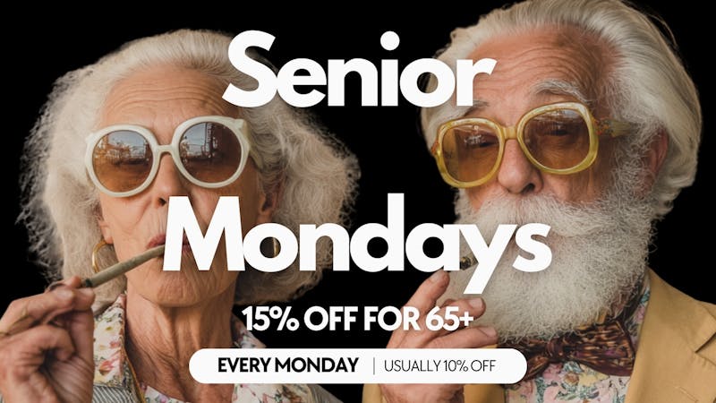 Buds & Roses Senior Mondays - 15% Off For 65+