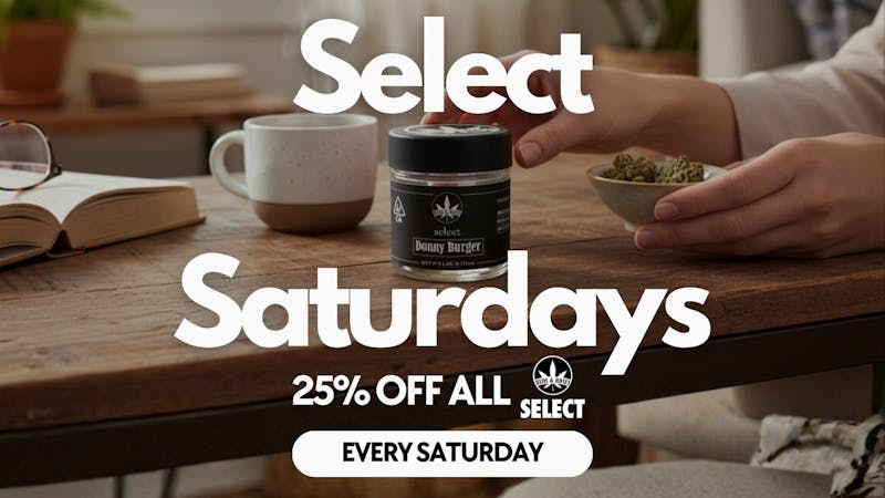 Buds & Roses Select Saturday - 25% Off All Buds & Roses Select