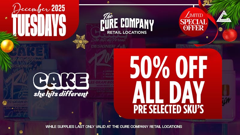 CCC by The Cure Company 🎂🔥 CAKE Tuesdays Hit Different! 🔥🎂