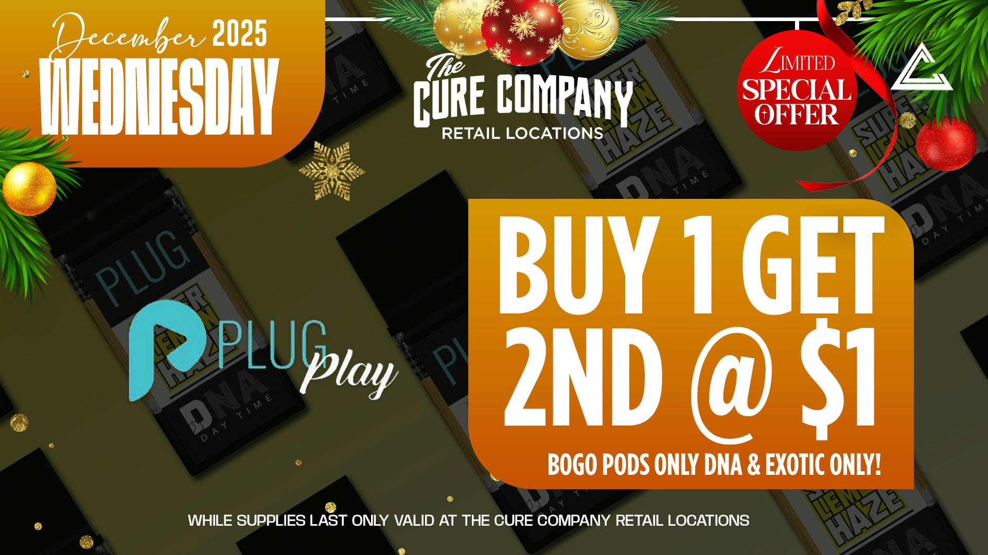 The Cure Company - Crenshaw 🔥🎁 PlugPlay BOGO Wednesday! 🎁