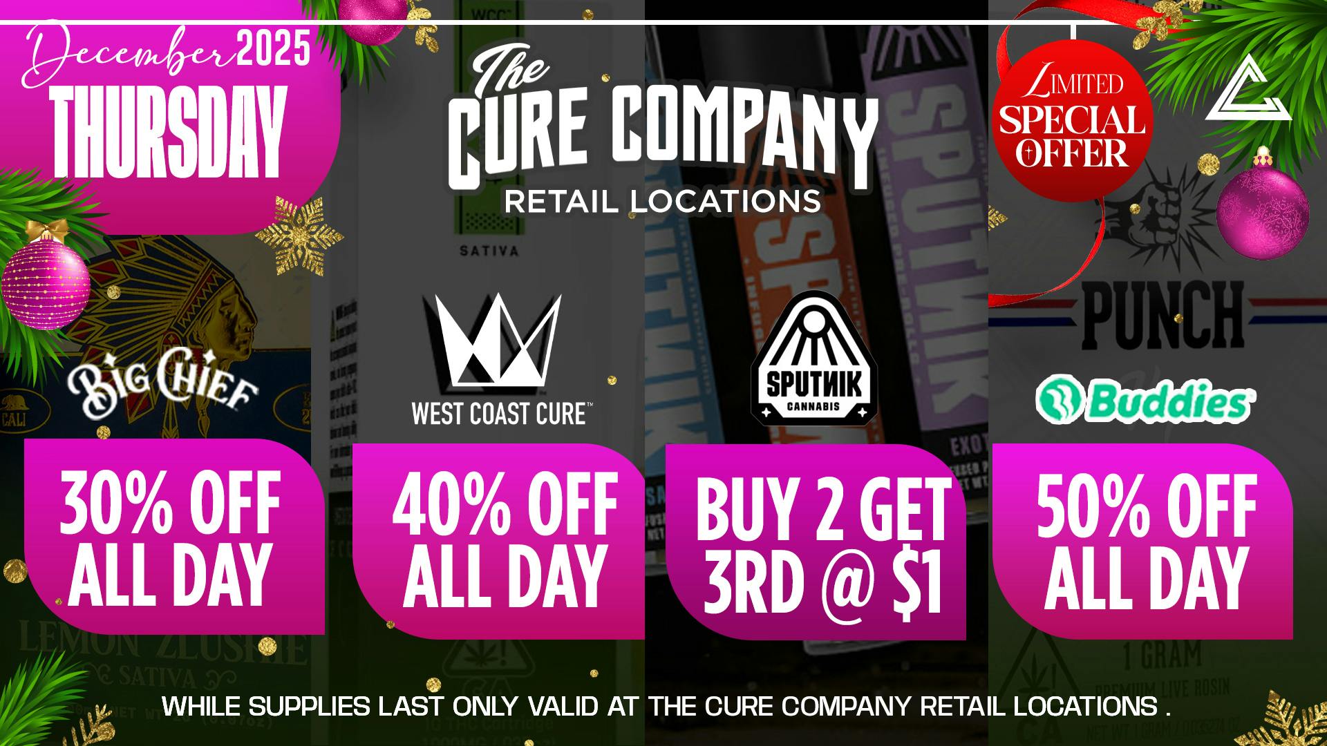 The Cure Company - Pico 🎁 Huge Thursday Hook-Ups! Don’t Miss Out!🎁