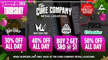 The Cure Company - Melrose 🎁 Huge Thursday Hook-Ups! Don’t Miss Out!🎁