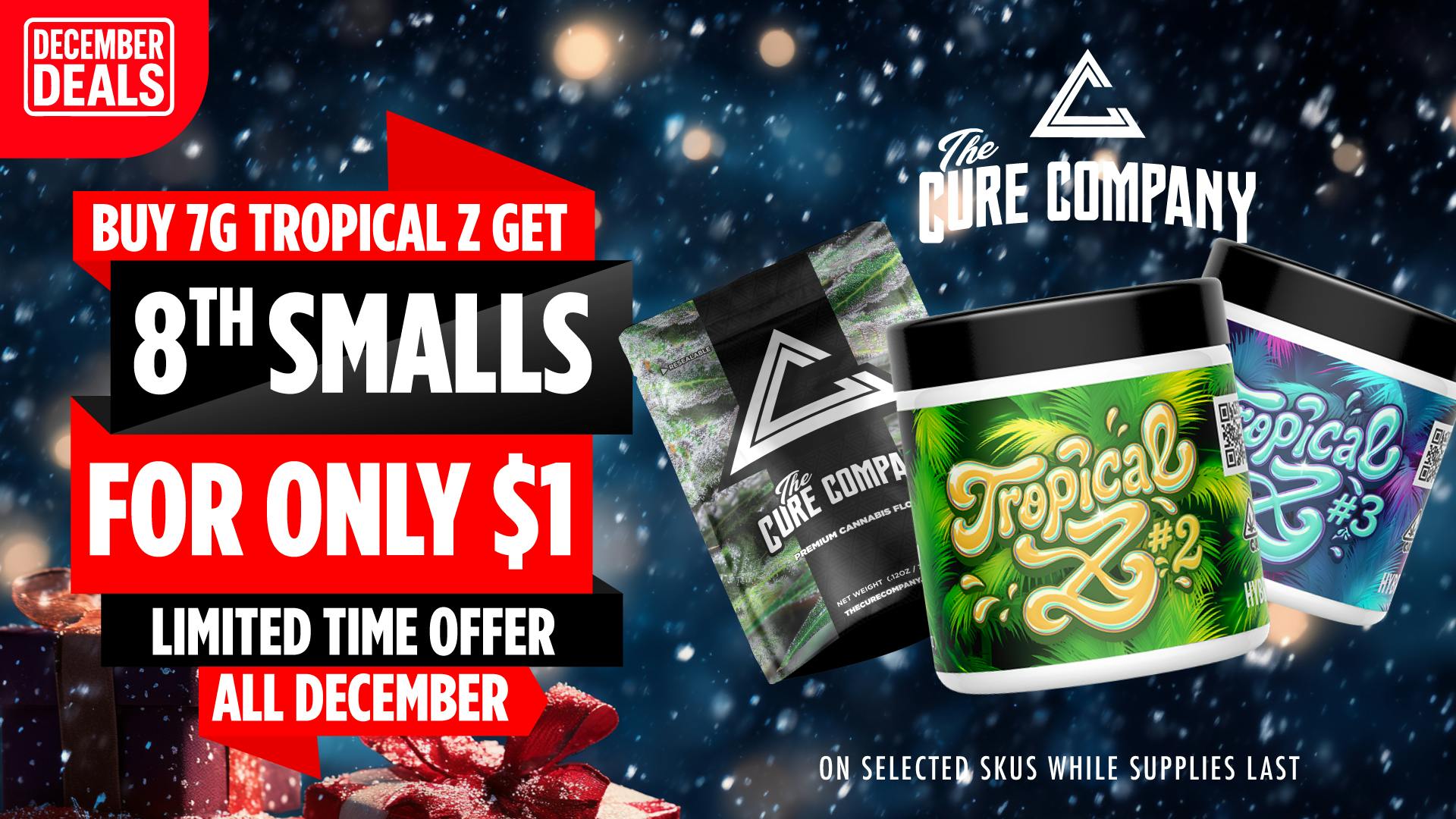 The Cure Company - Pico 🥵Tropical Z December Heat, Buy 1 Get $1 Smalls!☃️