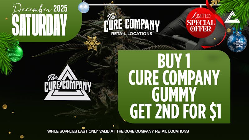 The Cure Company - South LA 🍬 Saturday Sweet Deal: BOGO Gummies for $1!