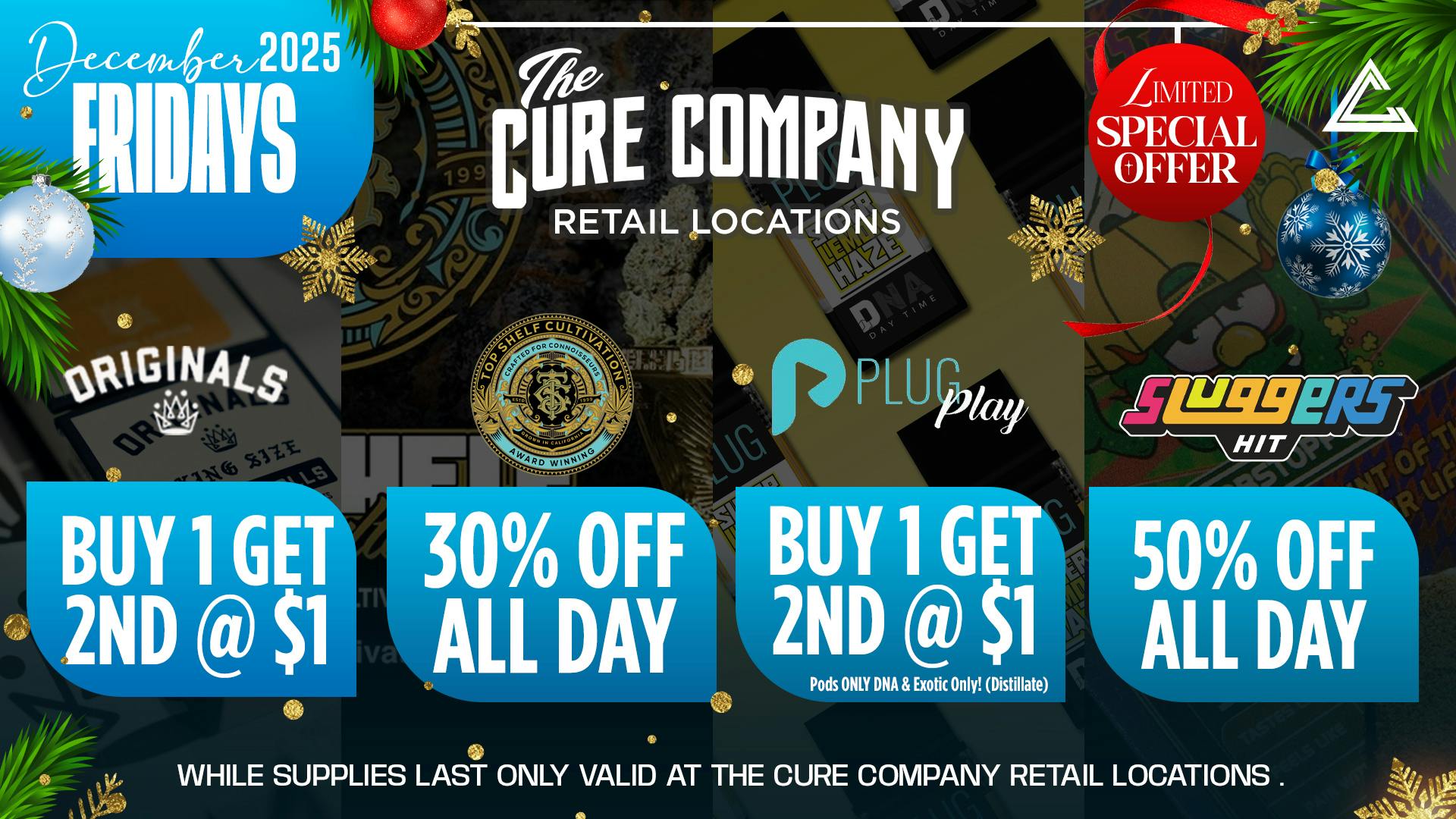 The Cure Company - Pico 💙 Friday Hook-Ups You Don’t Wanna Miss!