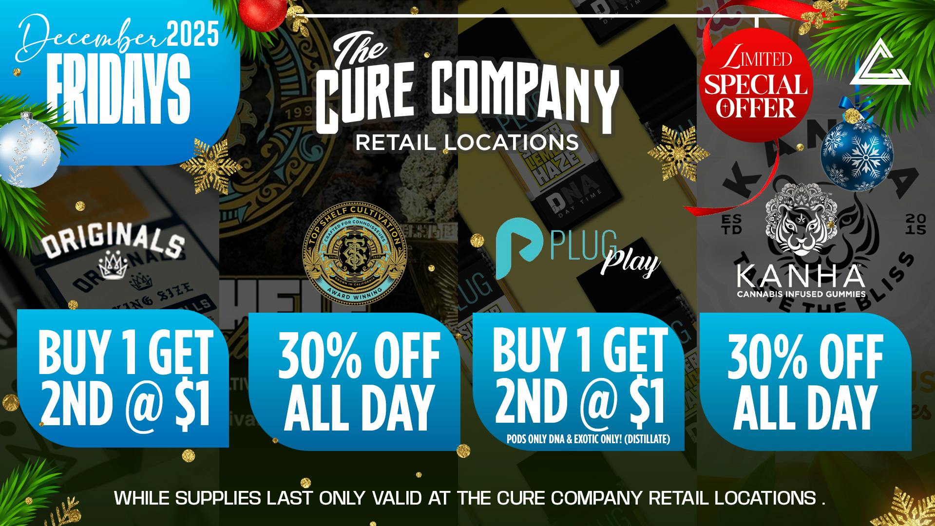 The Cure Company - Crenshaw 💙 Friday Hook-Ups You Don’t Wanna Miss!