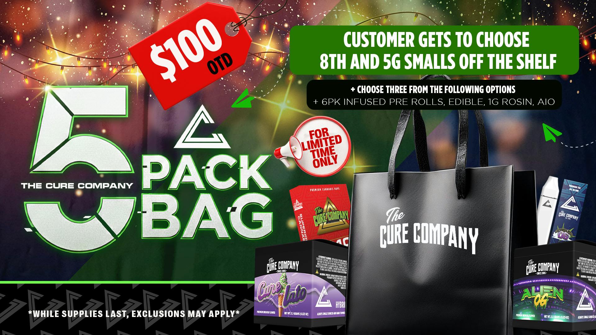 CCC by The Cure Company 🎅🎁 $100 OTD Christmas Fire Bundle 🎄