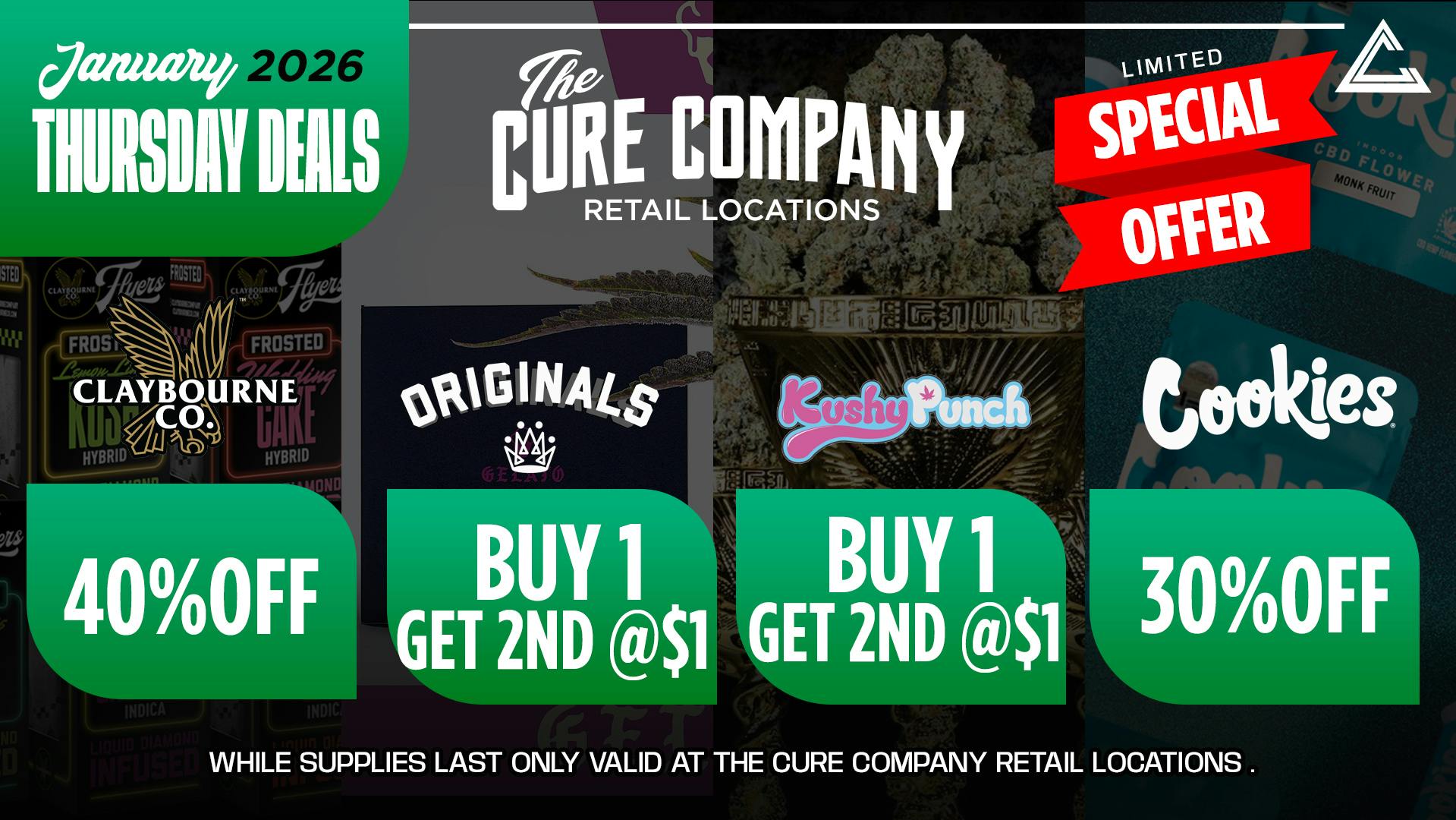 The Cure Company - South LA Cure Company South LA Thursday New Year Deals 🎆