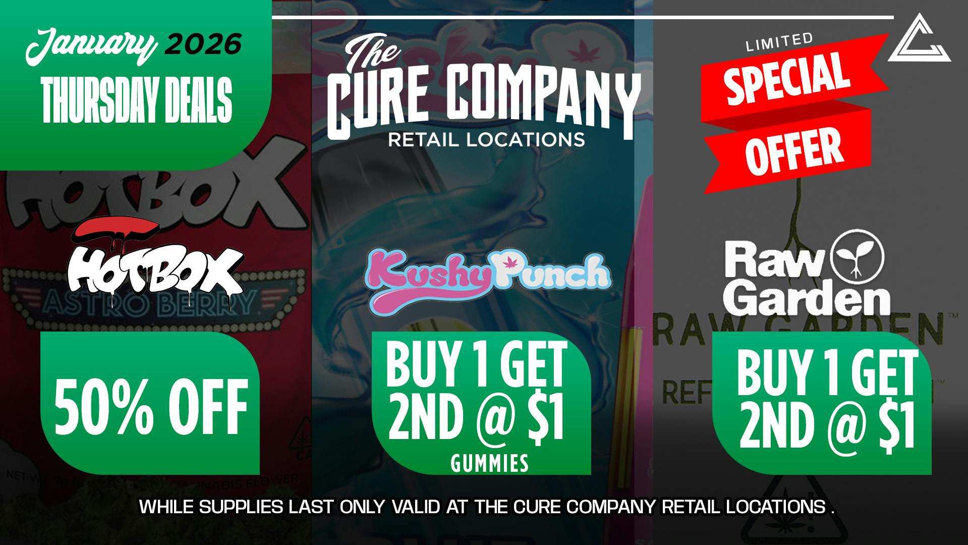 The Cure Company - Pico 🔥Cure Company Pico Thursday New Year Deals 🎆