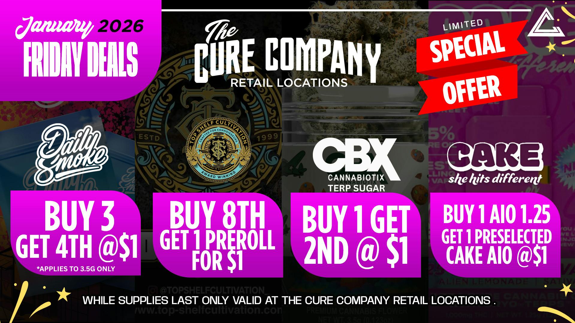 The Cure Company - Crenshaw 😮‍💨 Crenshaw Friday BOGO's Hit Different 🥊