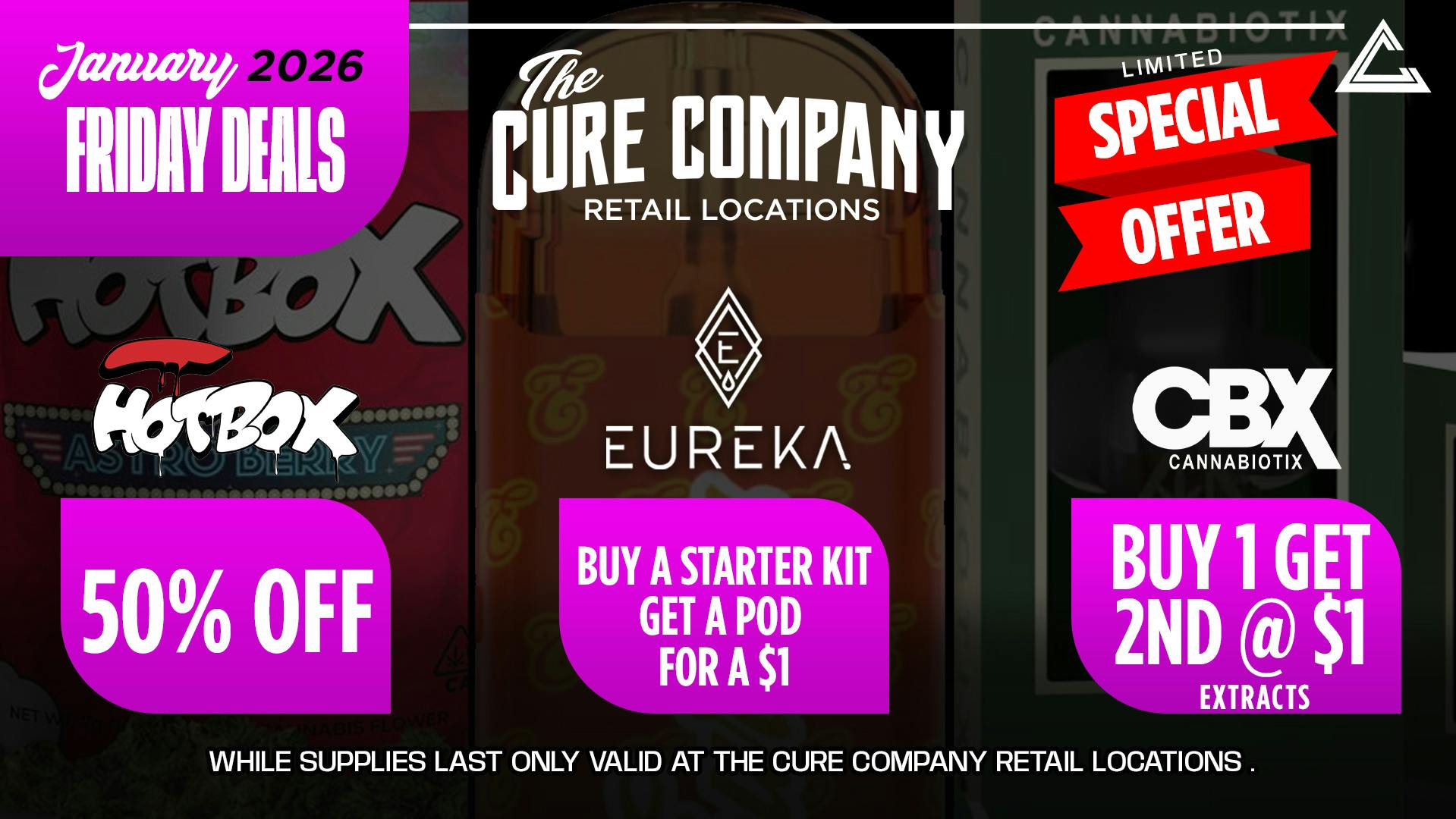 The Cure Company - Pico 💨 Pico Re-Up Friday – Don’t Miss This🥵