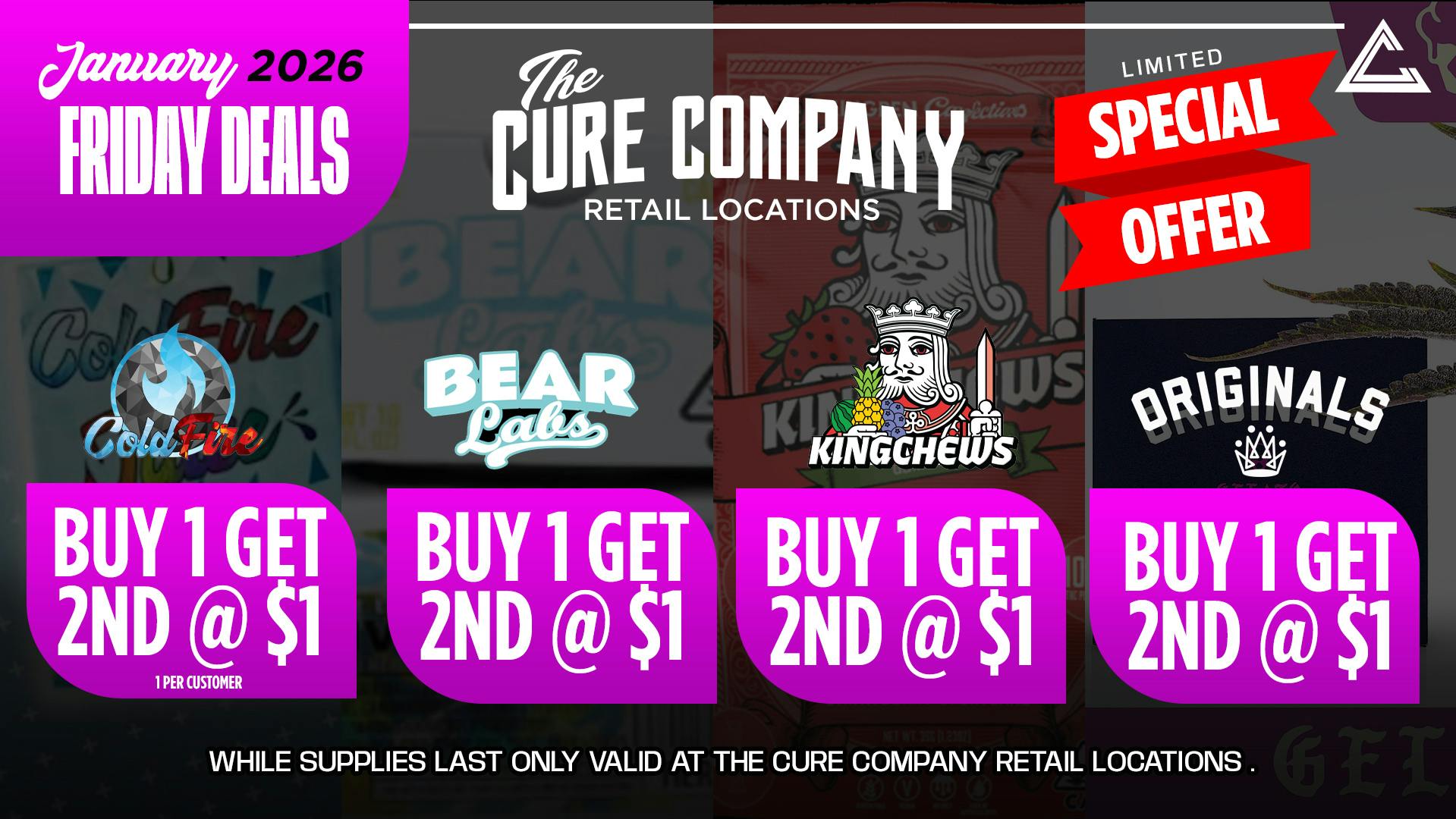 The Cure Company DTLA DTPG Friday Madness Is LIVE 🔥😮‍💨