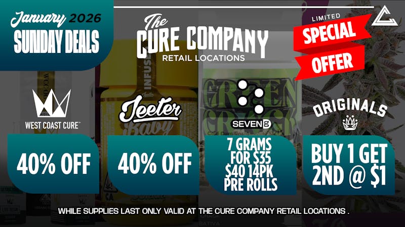 The Cure Company - South LA Sundays stay lifted at The Cure Company South LA🔥