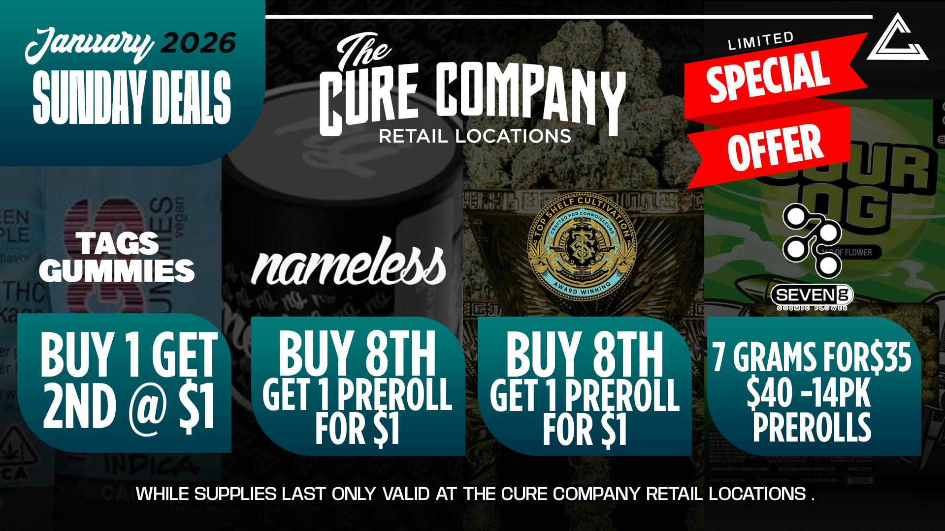 The Cure Company - Crenshaw Cure Company Crenshaw Sunday Fire 🌿🔥