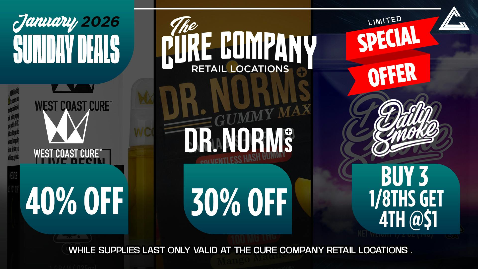 The Cure Company - Pico Pico Picks: Sunday Savings Activated 🌿