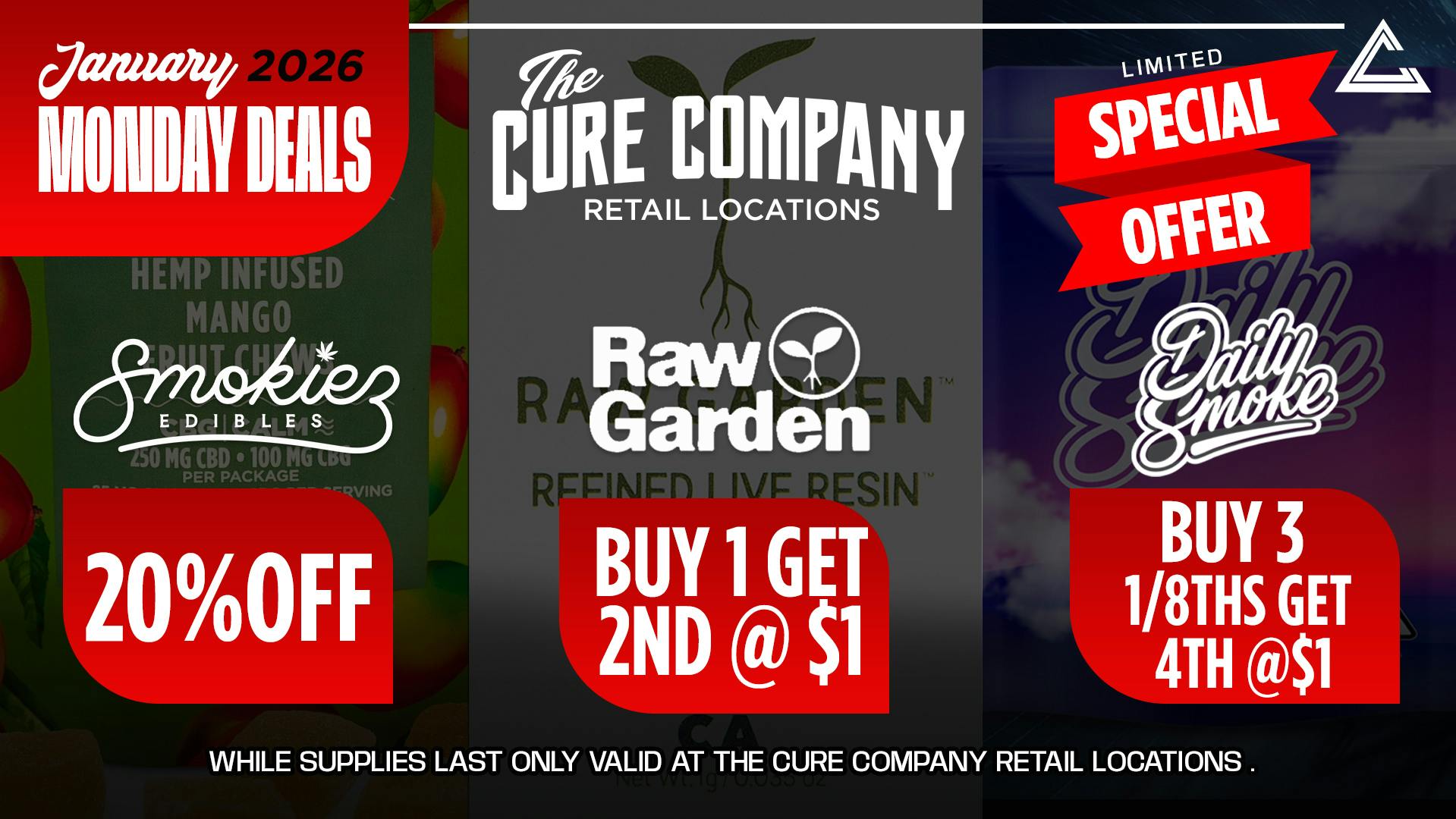 The Cure Company - Pico Pico Mondays: Clean Smoke, Real Savings 🌿