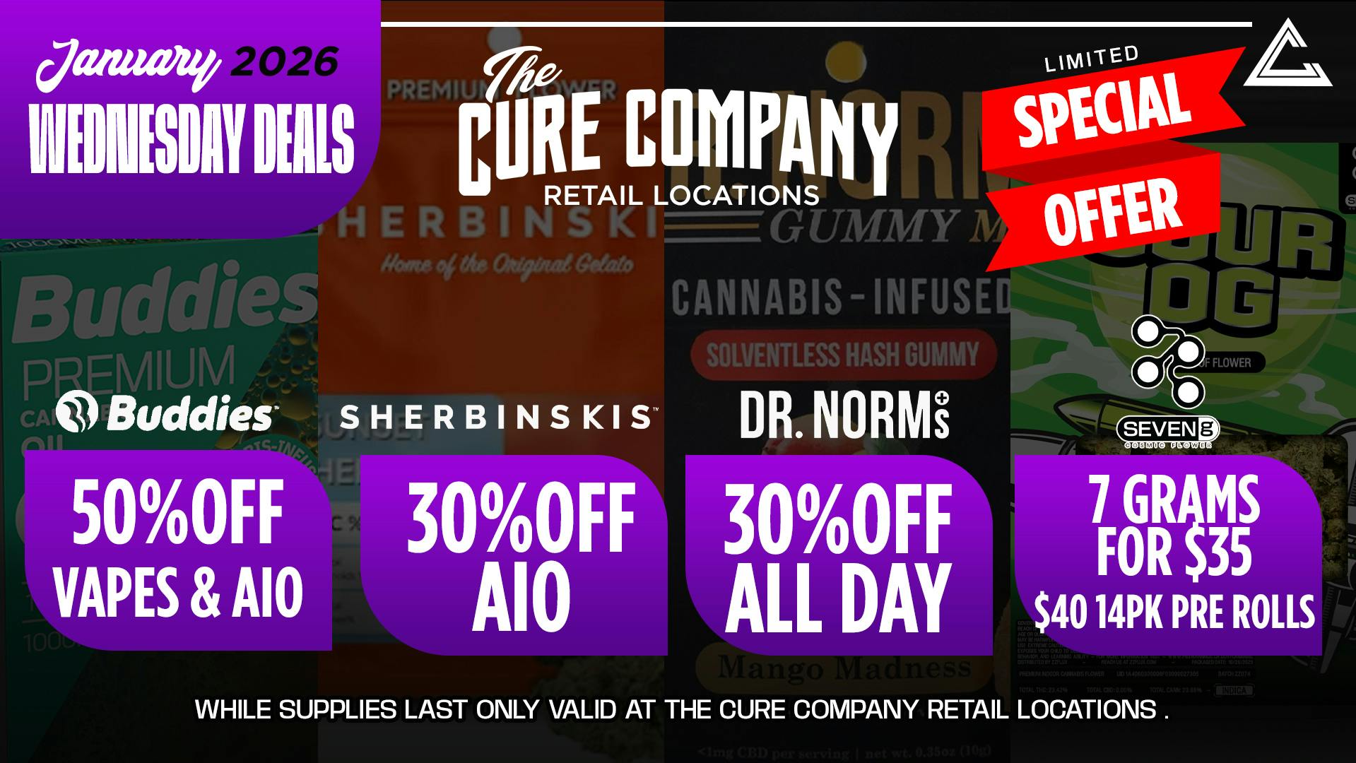 The Cure Company - Crenshaw 🫟January Wednesday Heat – Crenshaw🫟