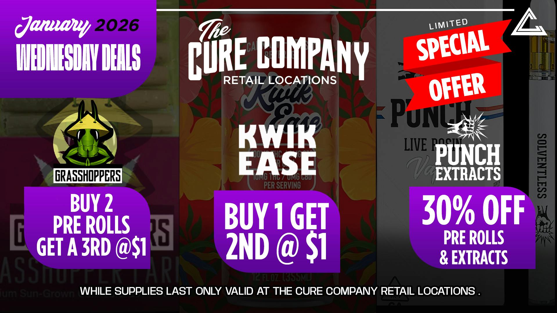 The Cure Company - Pico 🔥Pico Wednesday Smoke Specials🔥