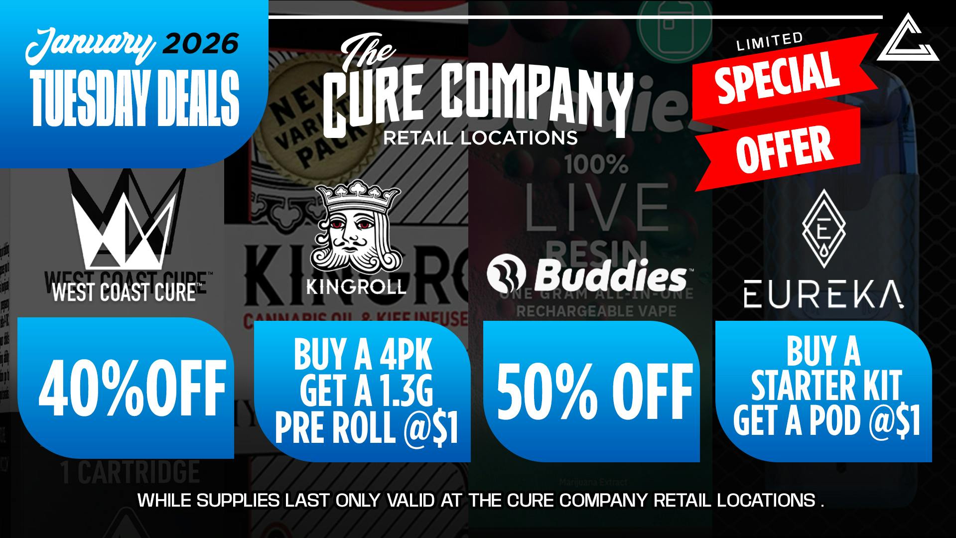 CCC by The Cure Company 😮‍💨 Tuesday Favorites at CCC 😋