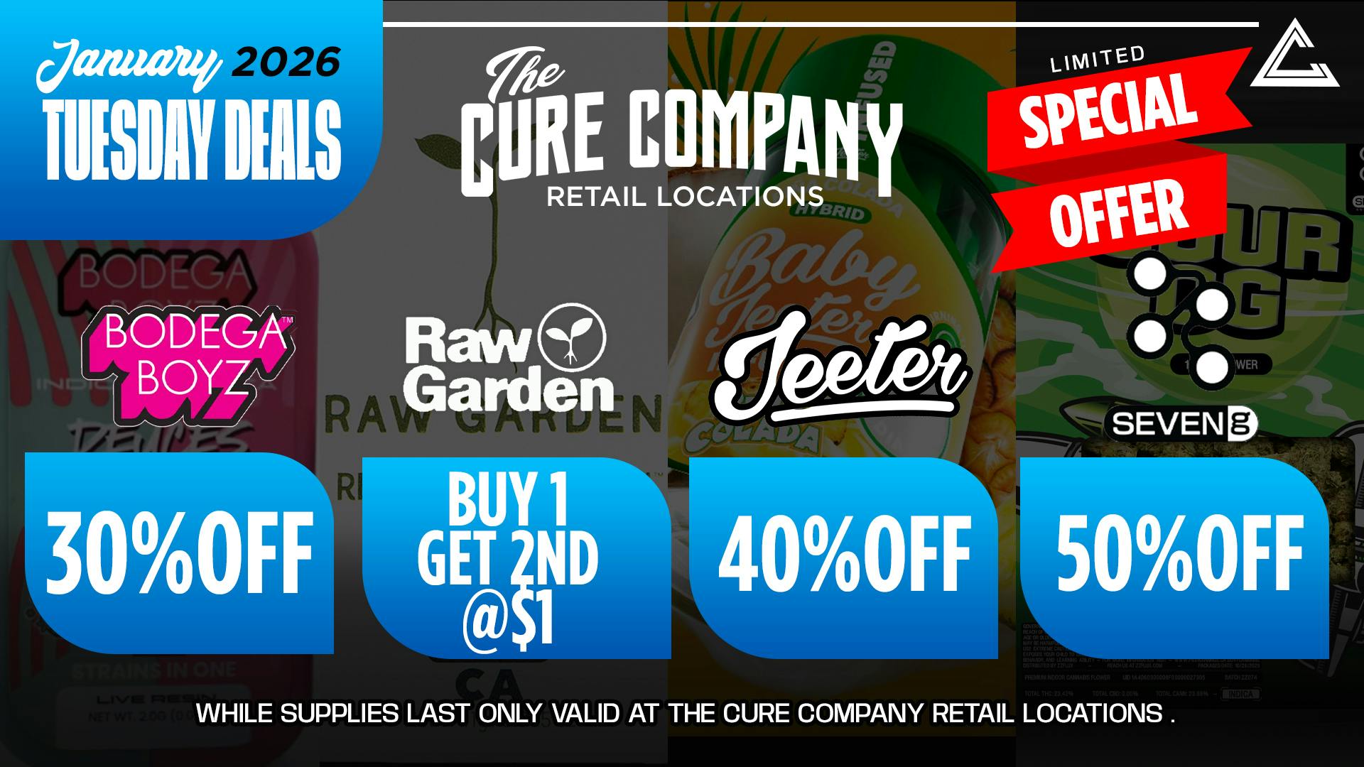 The Cure Company DTLA Heavy Terps Tuesday @ DTPG 🍯🤤