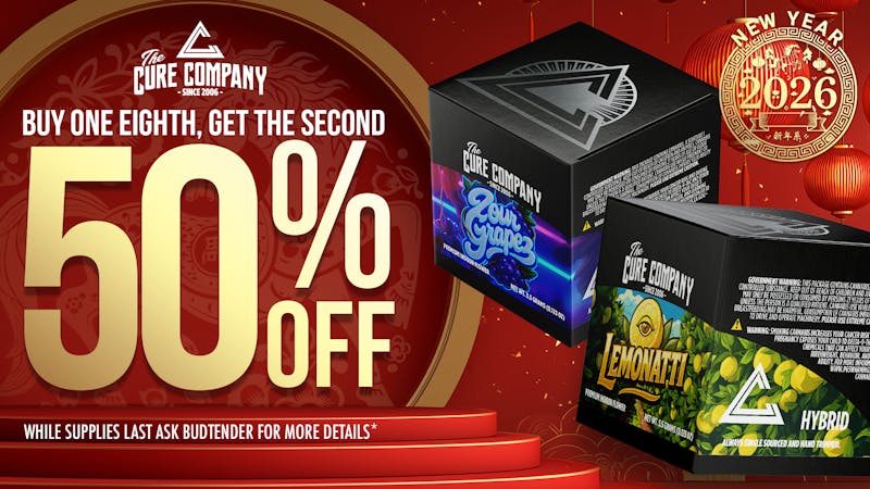 The Cure Company - Crenshaw Ring in 2026 Right; Cure Company 8ths 50% OFF 🧧🌿