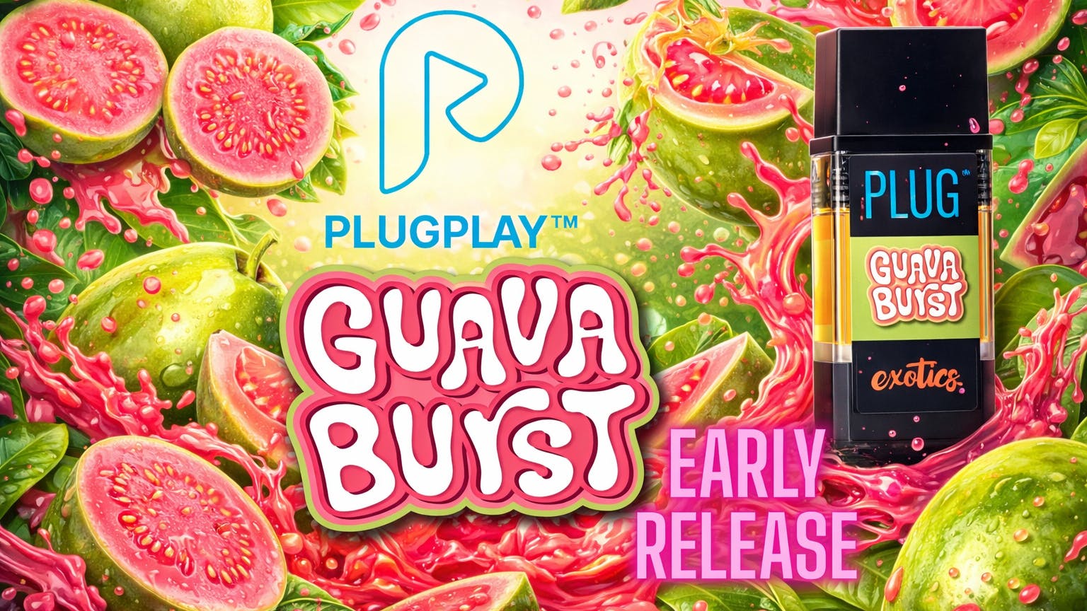 The Cure Company DTLA ⏰Plugplay Guava Burst Early Release Drop!⏰