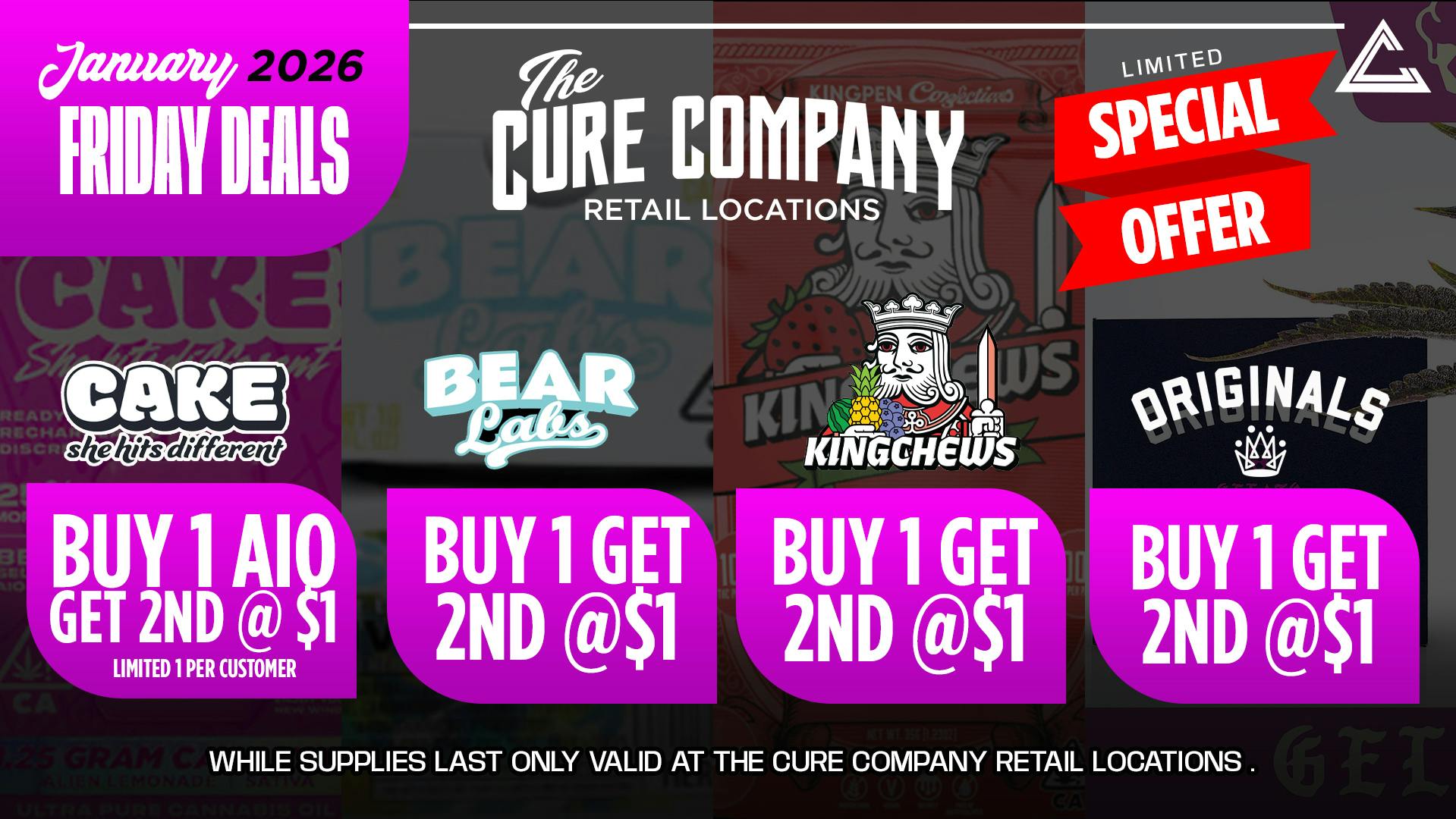 The Cure Company DTLA DTPG Friday Madness Is LIVE 🔥😮‍💨