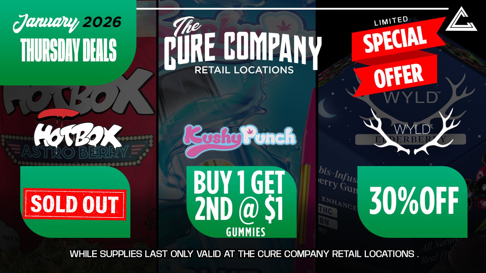 The Cure Company - Pico 🔥Cure Company Pico Thursday New Year Deals 🎆