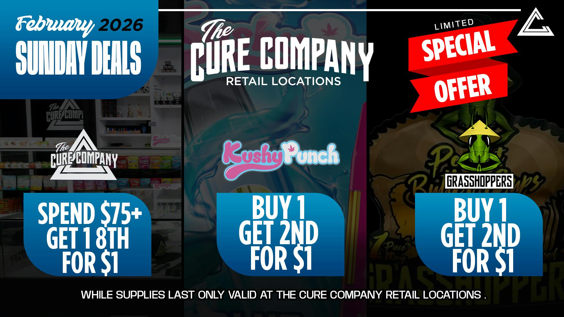 The Cure Company - Pico 💌 Sunday Super Deals @ Cure Co Pico💌