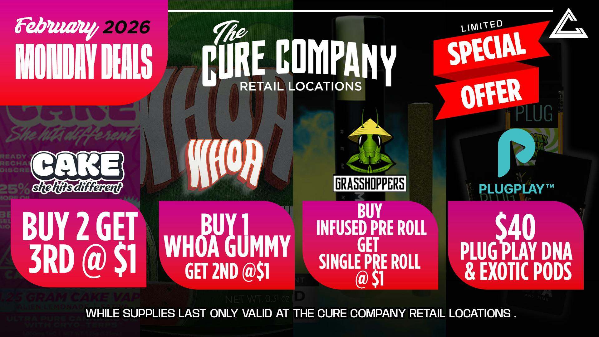 The Cure Company - Melrose ❤️‍🔥Melrose Monday Madness❤️‍🔥