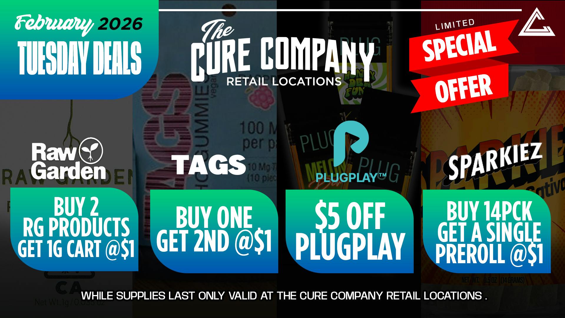 The Cure Company - Melrose 💝 Sweetheart Tuesday Deals – Melrose 💝
