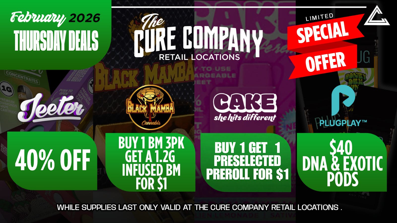 The Cure Company DTLA 💘 Puff & Passion Thursday – DTPG 💨