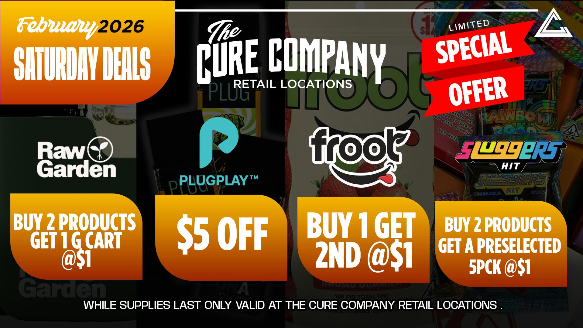 The Cure Company - Melrose ❤️‍🔥 Weekend Heat @ Cure Co Melrose ❤️‍🔥