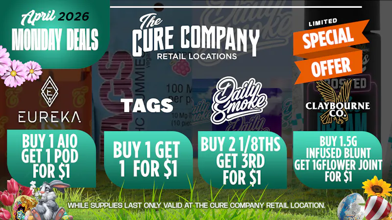 The Cure Company - Pico Pico Monday Deals 🌿🔥