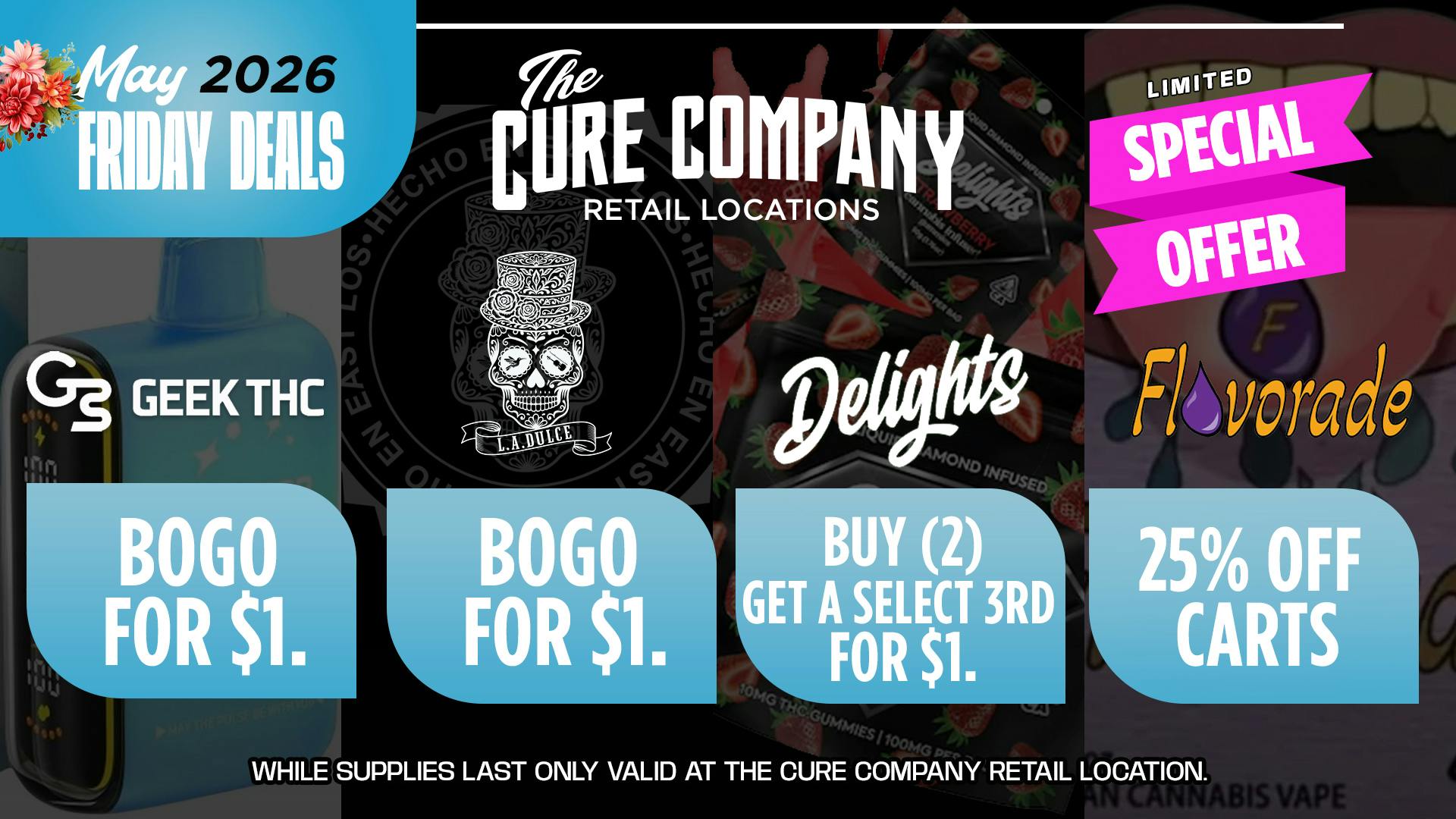 The Cure Company - South LA CURE CO SOUTH LA FRIDAY DEALS YOU CAN’T MISS 😮‍💨