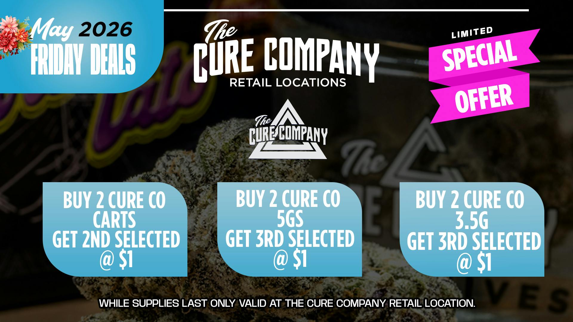 The Cure Company - Melrose 🔥 CURE CO FRIDAY HEAT @ MELROSE🥵