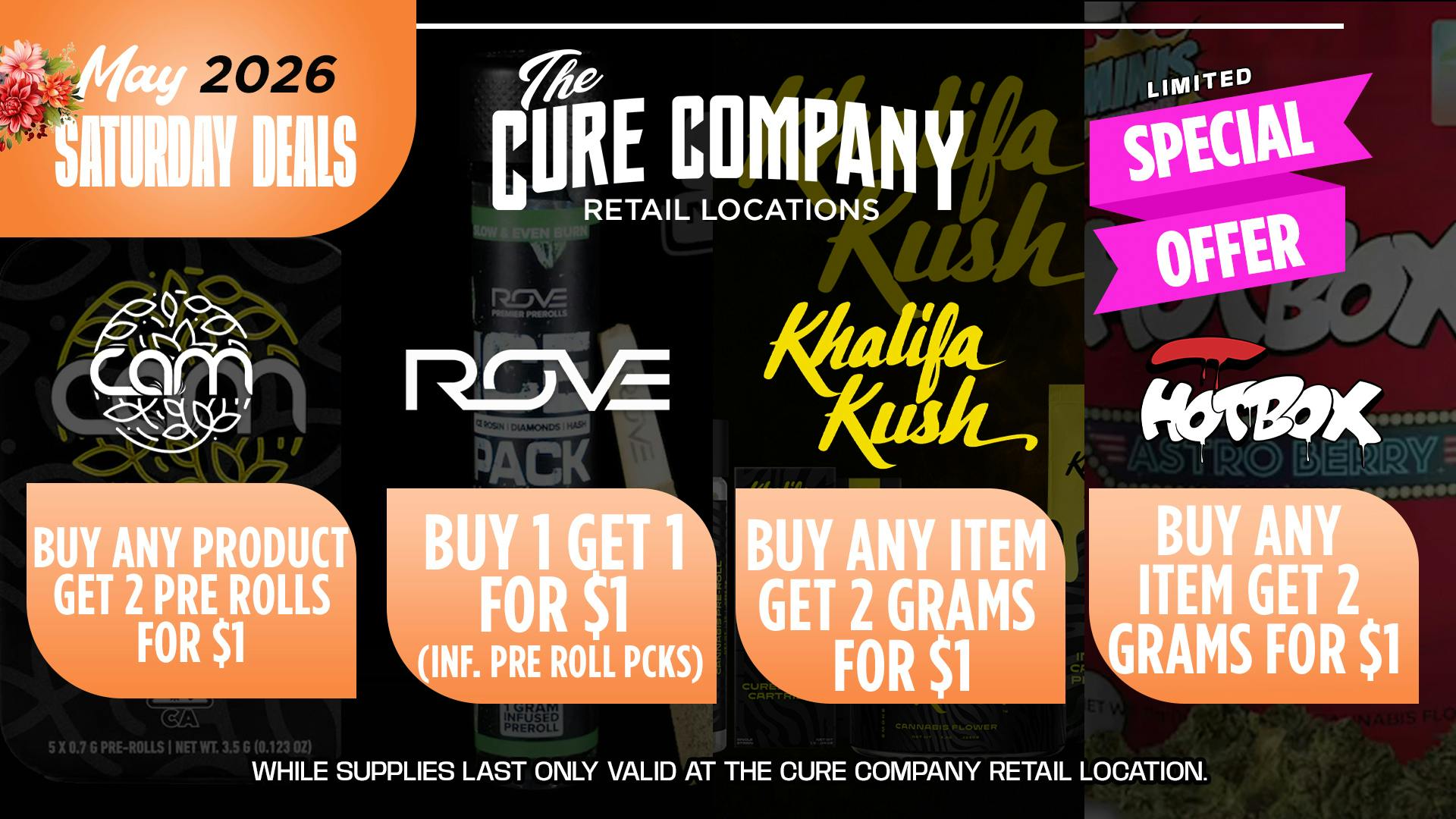 The Cure Company - Crenshaw Cure Co Crenshaw Weekend Saturday Heat 🔥