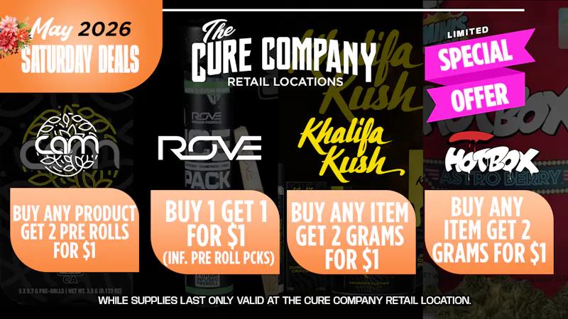 The Cure Company - Crenshaw Cure Co Crenshaw Weekend Saturday Heat 🔥