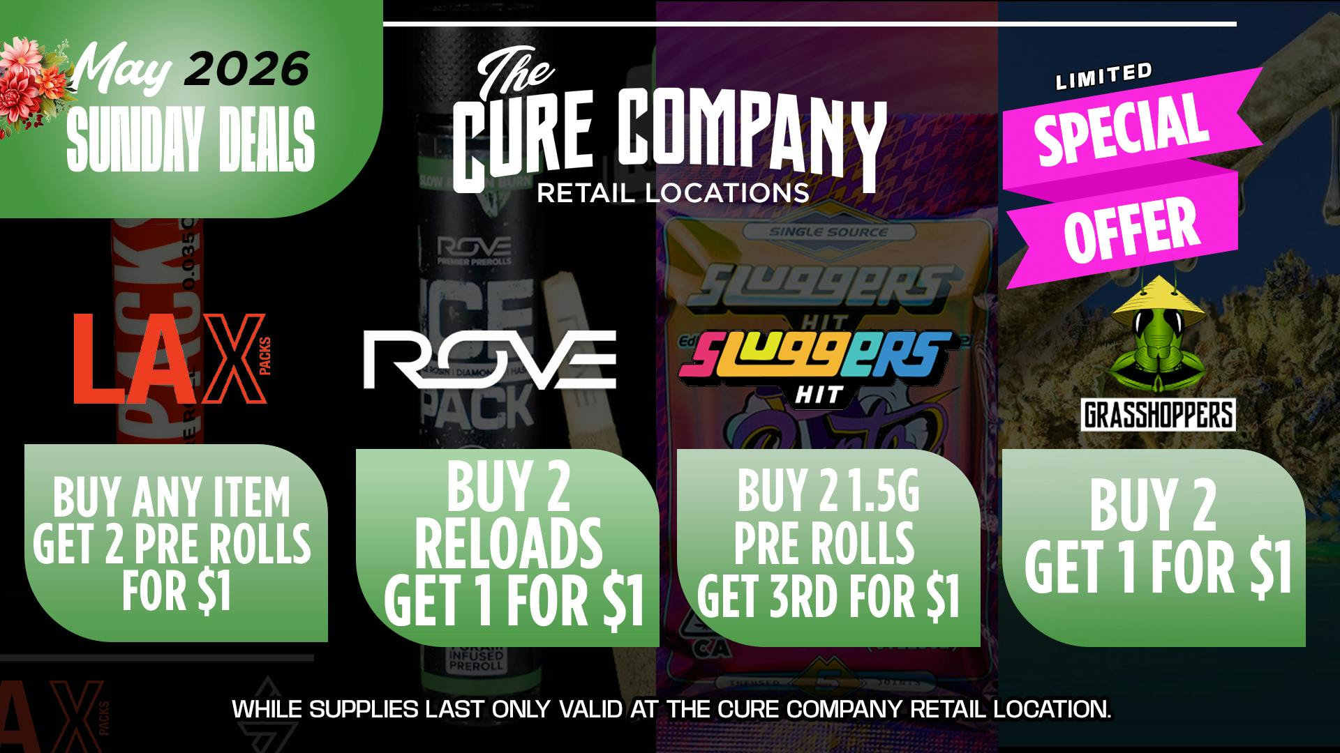 The Cure Company - Crenshaw Cure Co Crenshaw Sunday Steals 🚨
