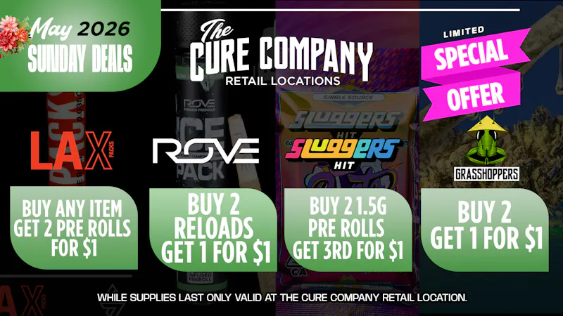 The Cure Company - Crenshaw Cure Co Crenshaw Sunday Steals 🚨